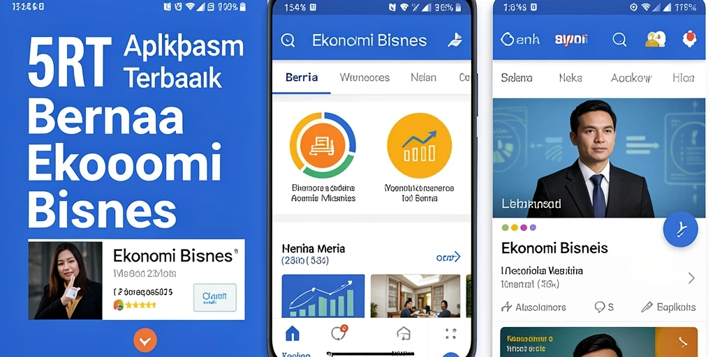 Tampilan antarmuka 5RT yang sederhana dan informatif.